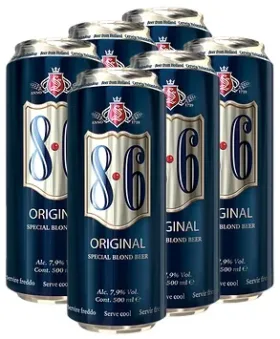 6 Cervejas 8.6 Blond 500ml