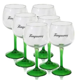 Kit 6 Taças Tanqueray Vidro Oficial 600 ml