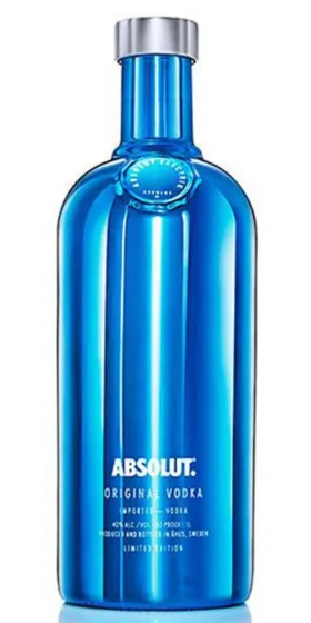 Vodka Absolut Electrik Azul 1L
