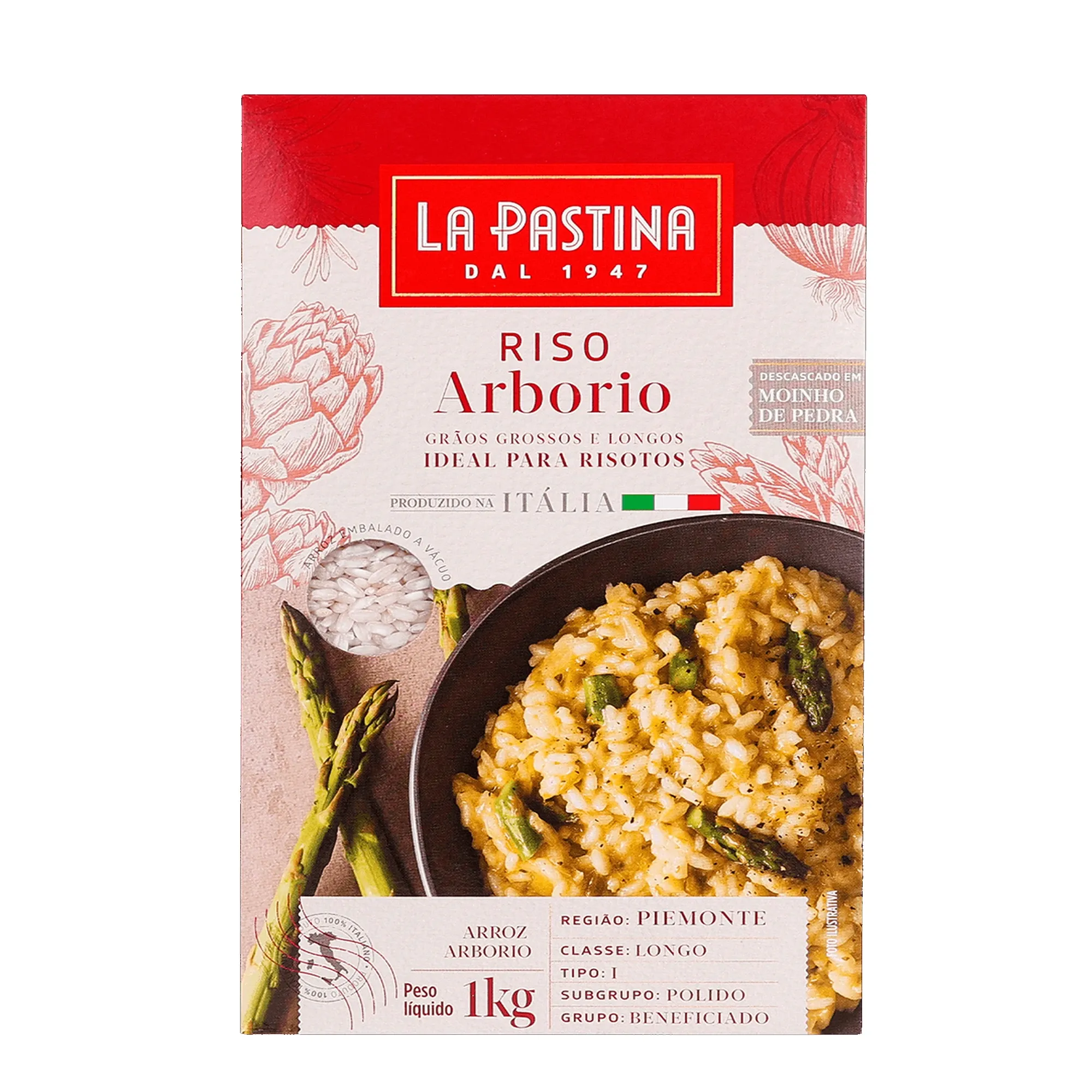 Arroz Arborio Tipo 1 La Pastina 1Kg Arroz Arborio Tipo 1 La Pastina 1Kg