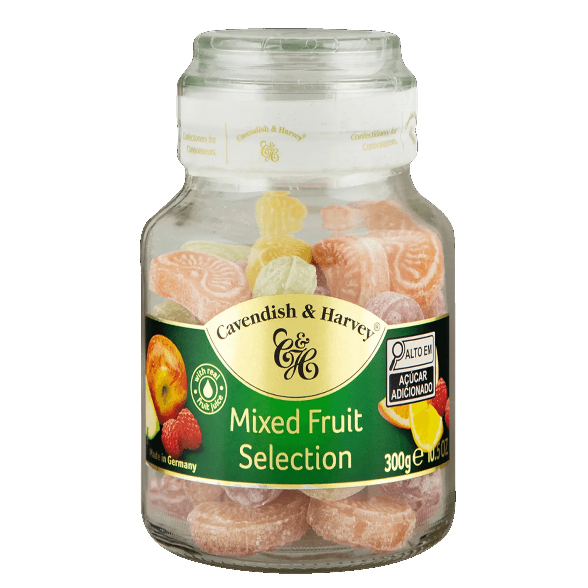 Bala Frutas Cavendish & Harvey Vidro 300g Bala Frutas Cavendish & Harvey Vidro 300g
