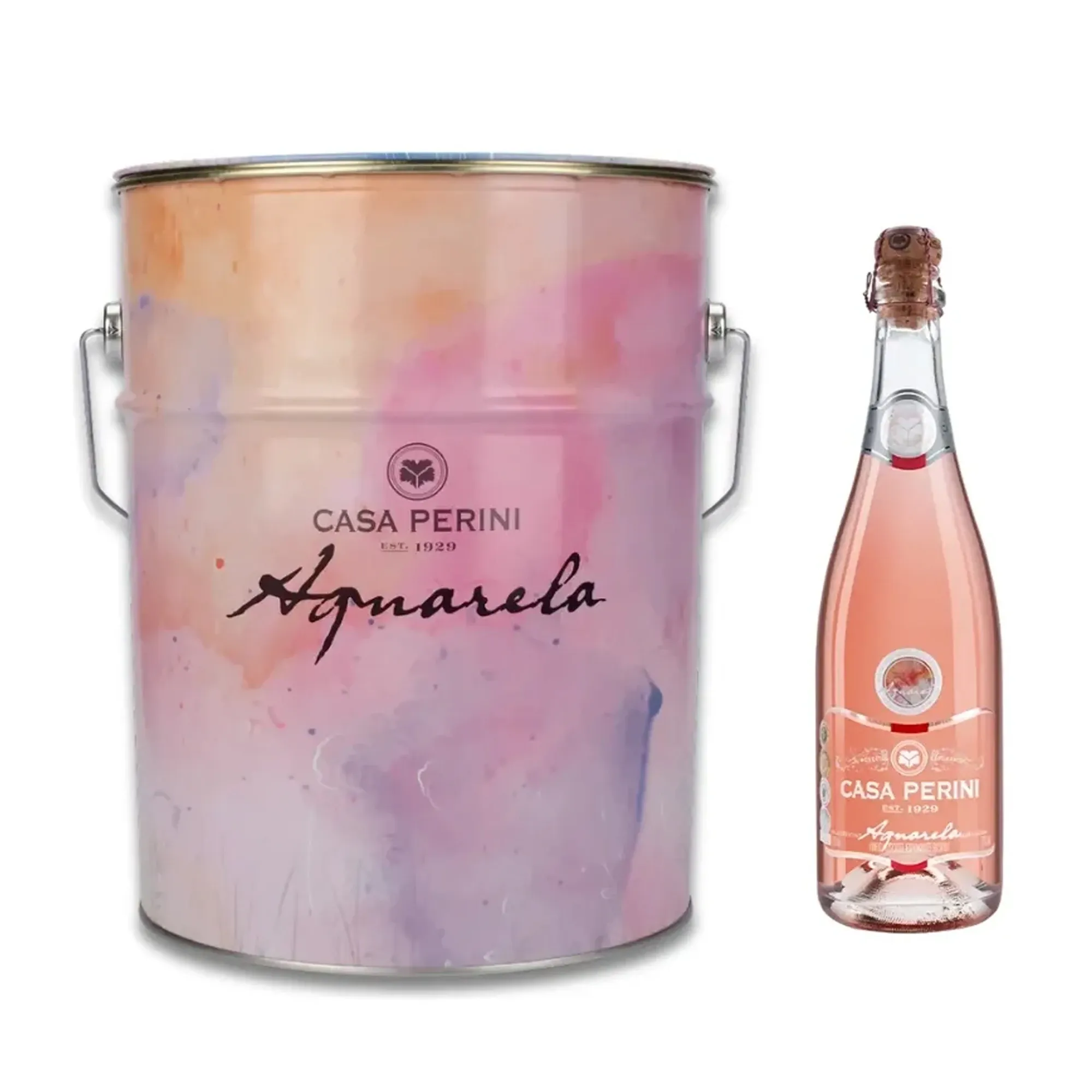 Balde Espumante Casa Perini Aquarela 7X750ml Balde Espumante Casa Perini Aquarela 7X750ml
