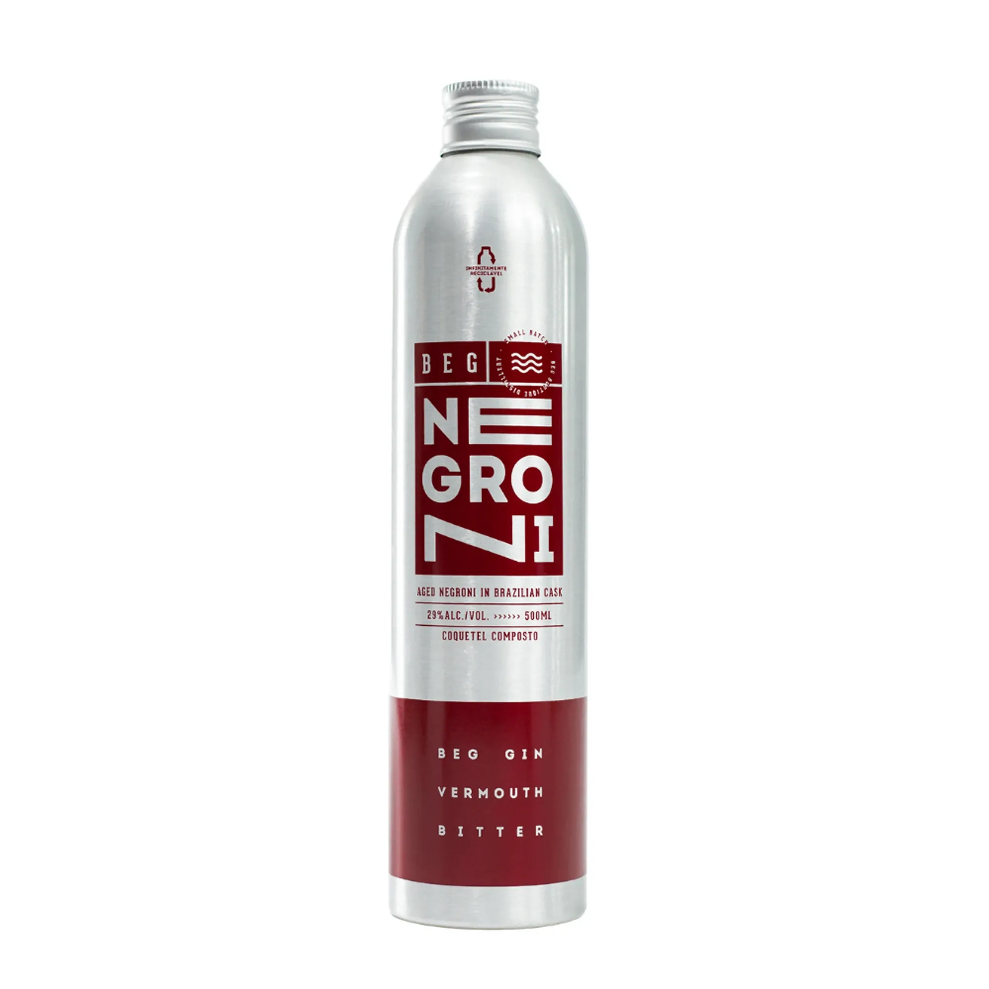 Beg Aged Negroni Refil Aluminio 500ml Beg Aged Negroni Refil Aluminio 500ml