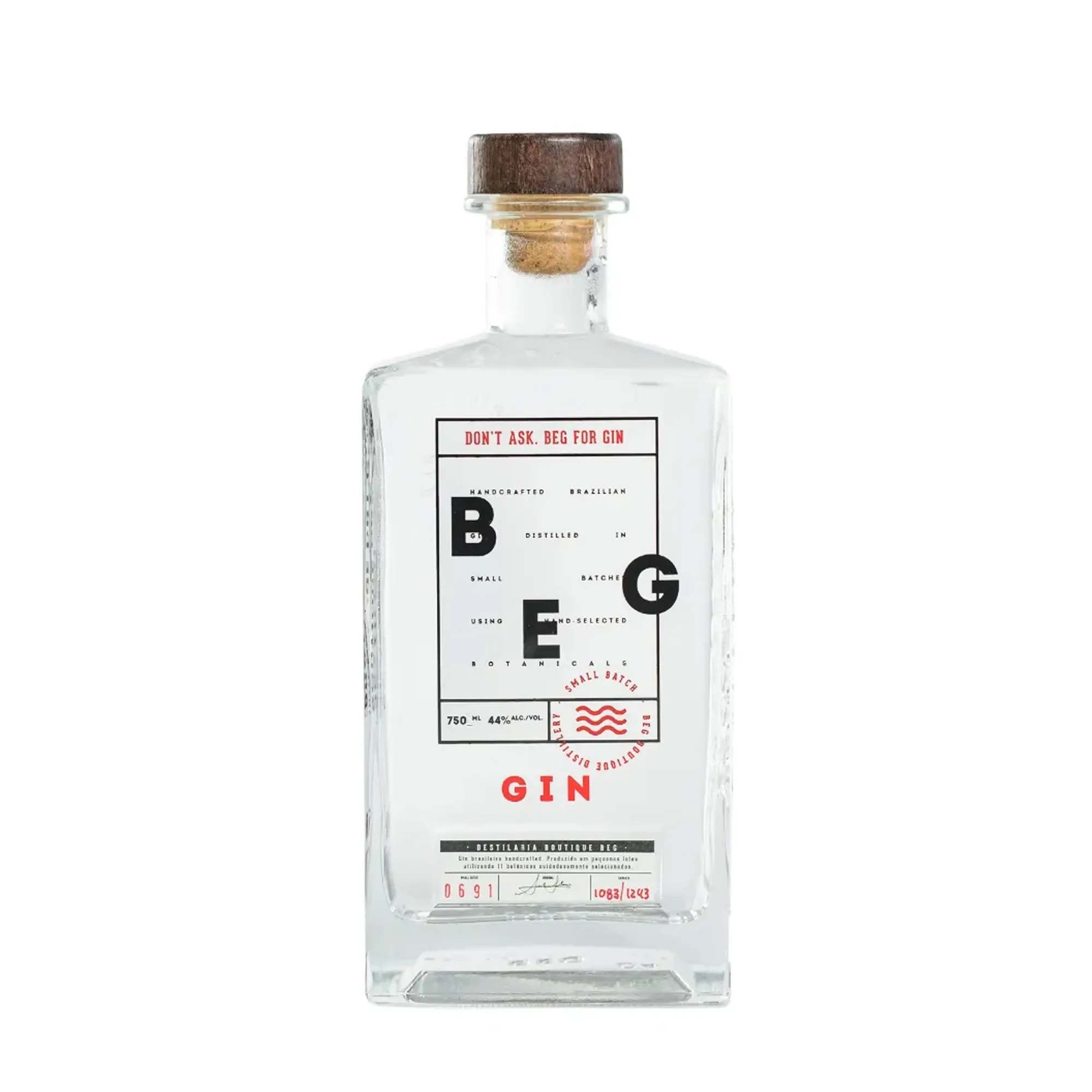 Beg Brazilian Boutique Dry Gin 750ml Beg Brazilian Boutique Dry Gin 750ml