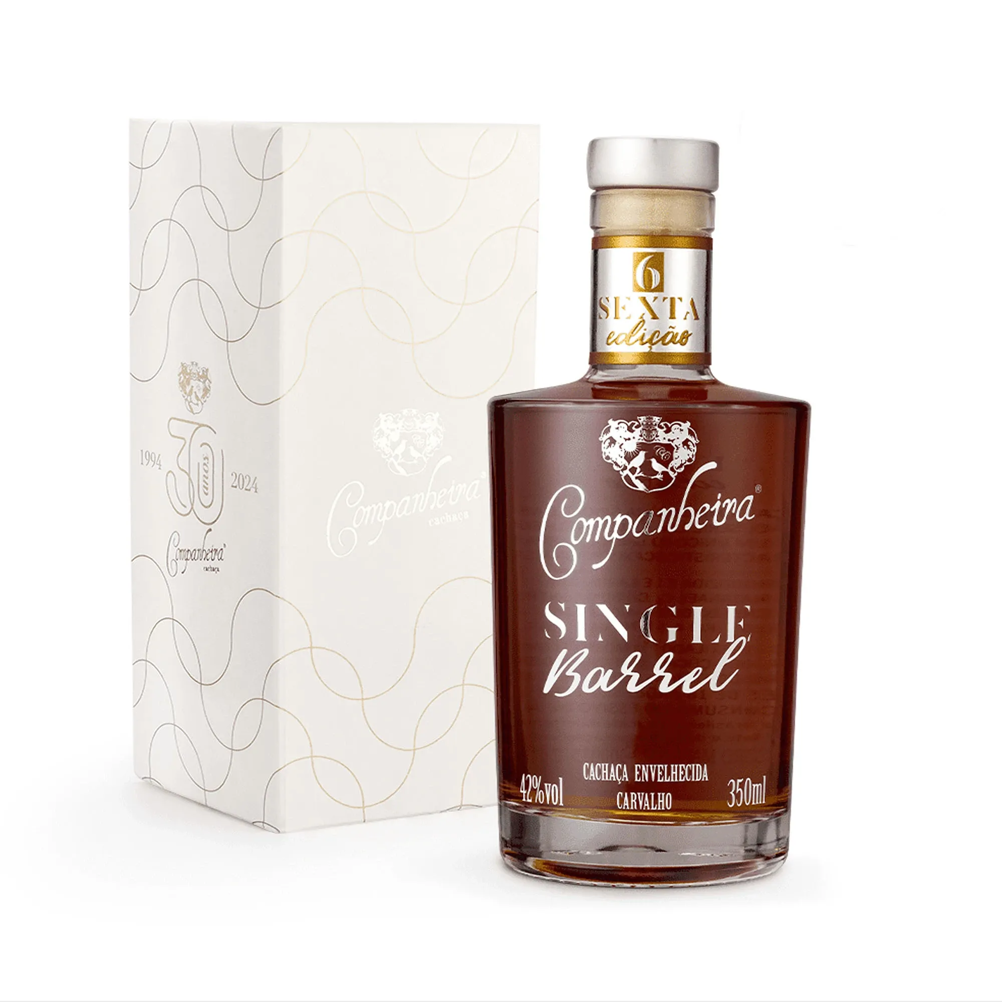 Cachaça Companheira Single Barrel 6 Edição 350ml Cachaça Companheira Single Barrel 6 Edição 350ml