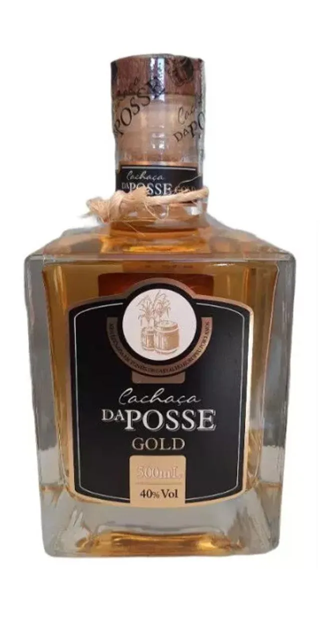 Cachaça Da Posse Gold 700ml Cachaça Da Posse Gold 700ml