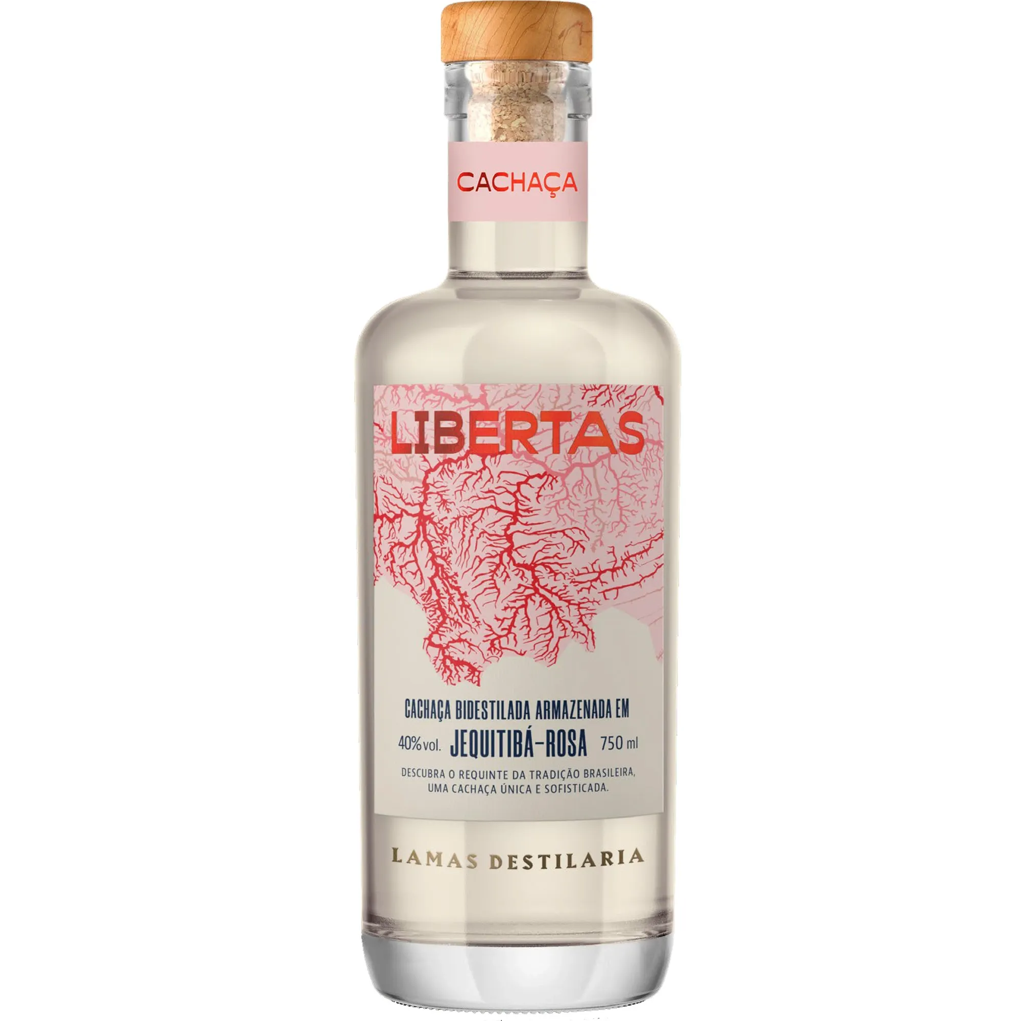 Cachaca Lamas Libertas Jequitiba Rosa 750ml Cachaca Lamas Libertas Jequitiba Rosa 750ml