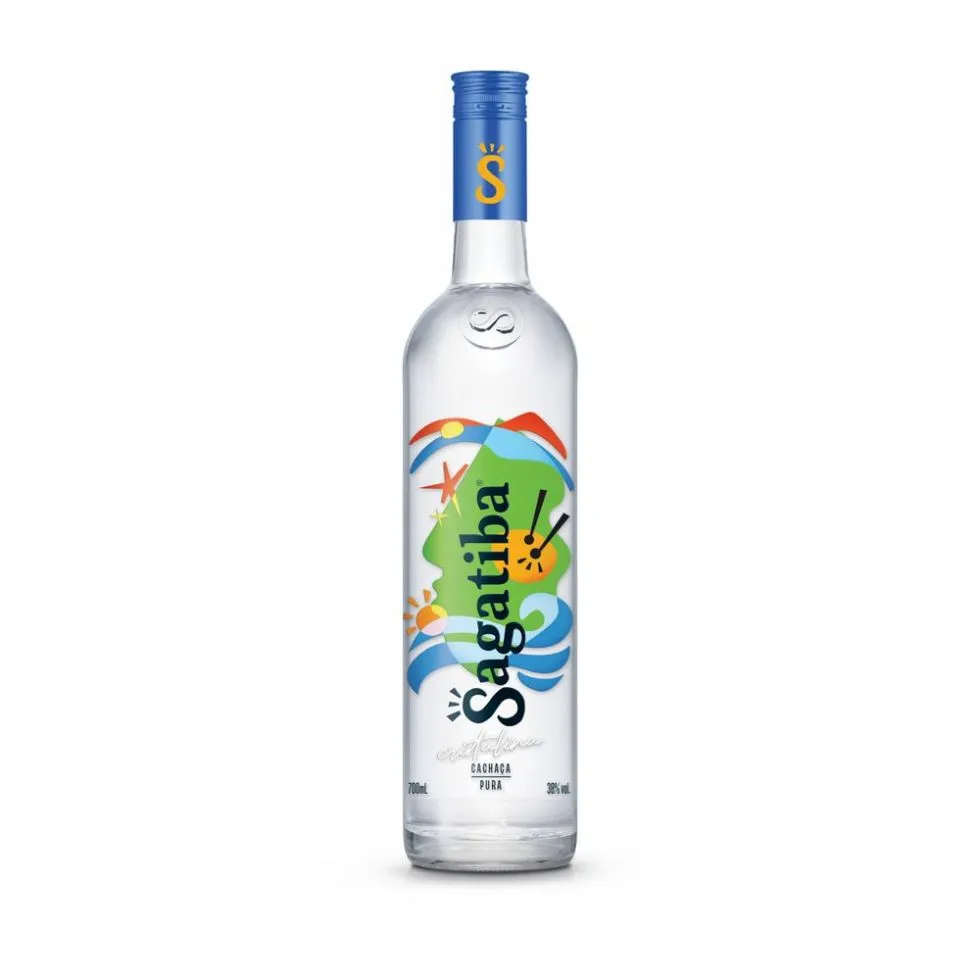 Cachaça Sagatiba Cristalina Prata 700 ml Cachaça Sagatiba Cristalina Prata 700 ml