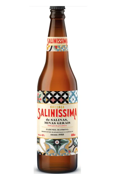 Cachaça Saliníssima 600 ml Cachaça Saliníssima 600 ml
