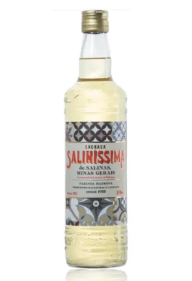 Cachaça Saliníssima Ouro 670 ml