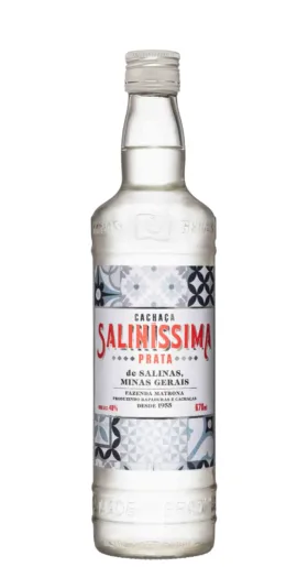 Cachaca Salinissima Prata 670ml