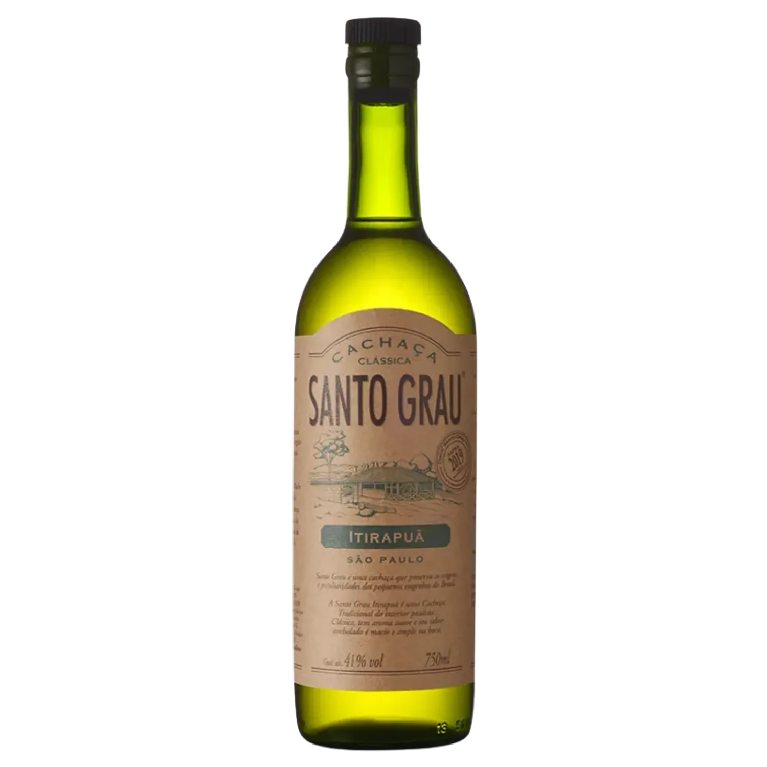 Cachaça Santo Grau Itirapuã 750 ml Cachaça Santo Grau Itirapuã 750 ml