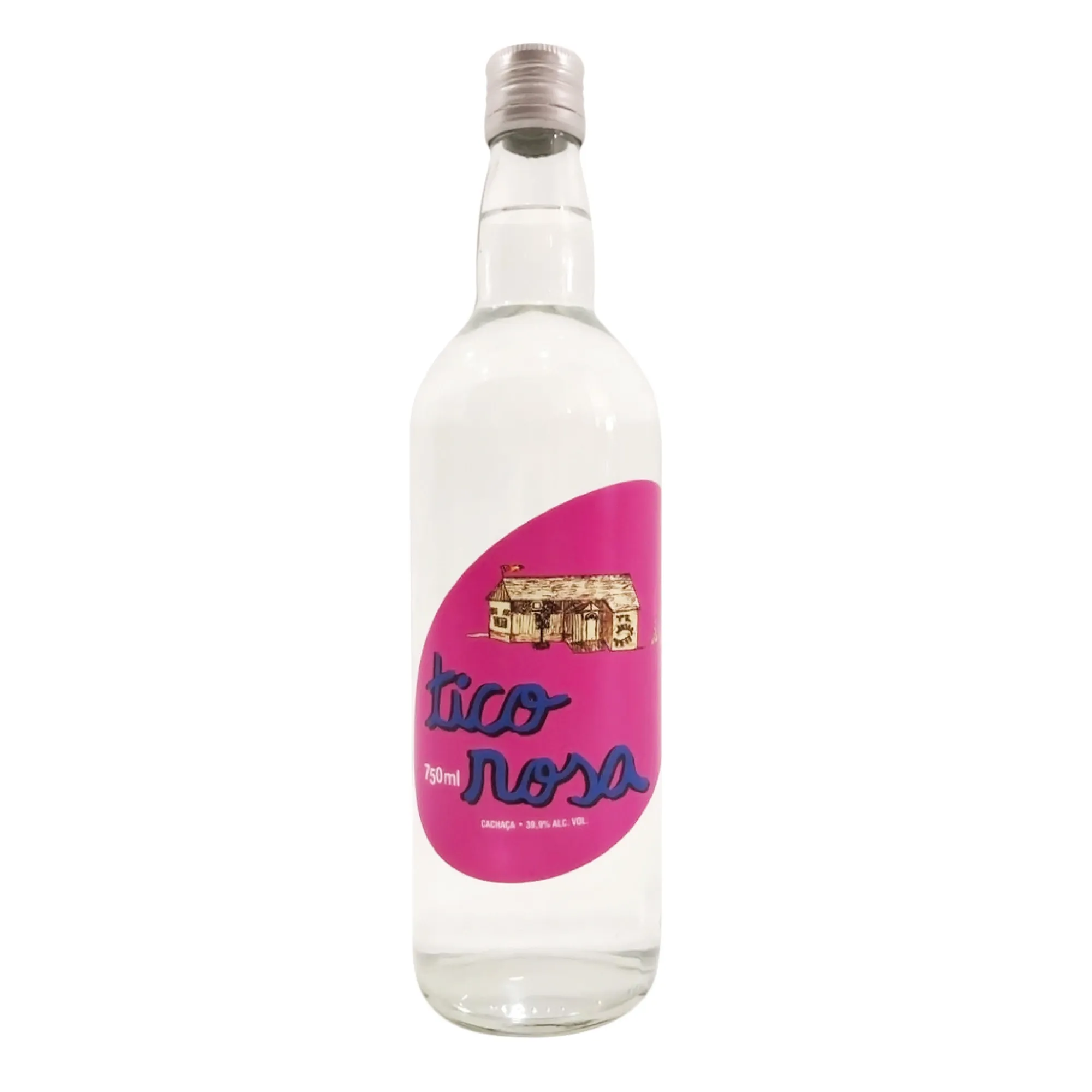 Cachaça Tico Rosa 750 ml Cachaça Tico Rosa 750 ml