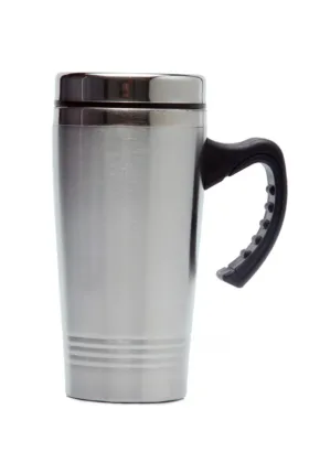 Caneca Térmica Inóx Prata