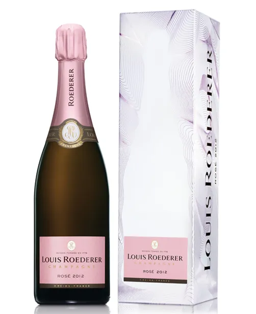 Champagne Louis Roederer Rose Vintage Brut com estojo 750 ml Champagne Louis Roederer Rose Vintage Brut com estojo 750 ml