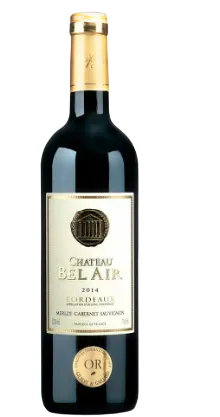 Vinho Chateau Bel Air Bordeaux Merlot e Cabernet Sauvignon 750ml