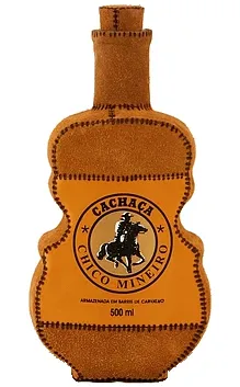 Cachaça Chico Mineiro Ouro Violino Couro 500 ml
