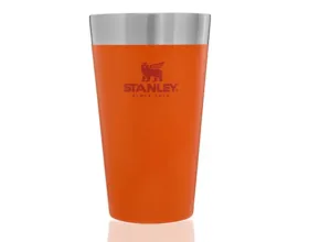Copo Térmico Stanley Laranja sem Tampa de Cerveja 473 ml