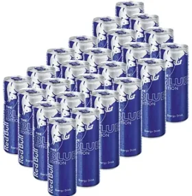 Cx. 24 un. Energético Red Bull The Blue Edition 250 ml.