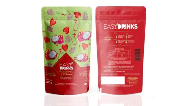 Easy Drinks Pitaya e Morango Easy Drinks Pitaya e Morango