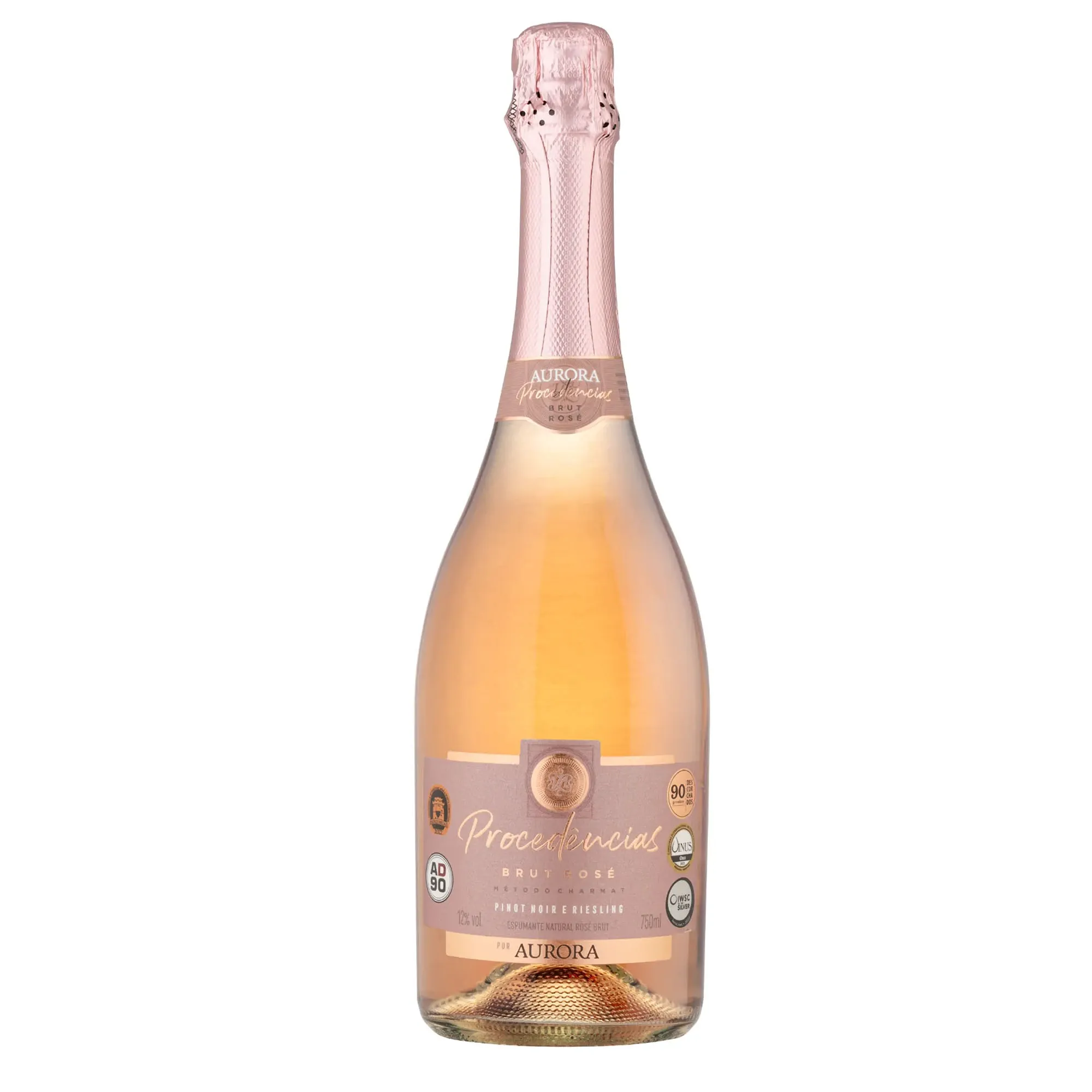 Espumante Aurora Procedências Brut Rosé 750ml Espumante Aurora Procedências Brut Rosé 750ml