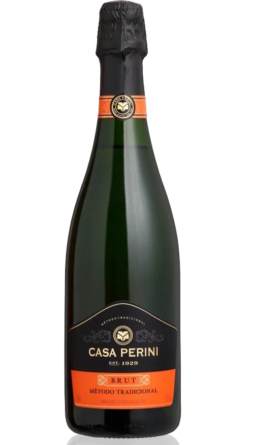 Espumante Casa Perini Método Tradicional Brut 750ml Espumante Casa Perini Método Tradicional Brut 750ml