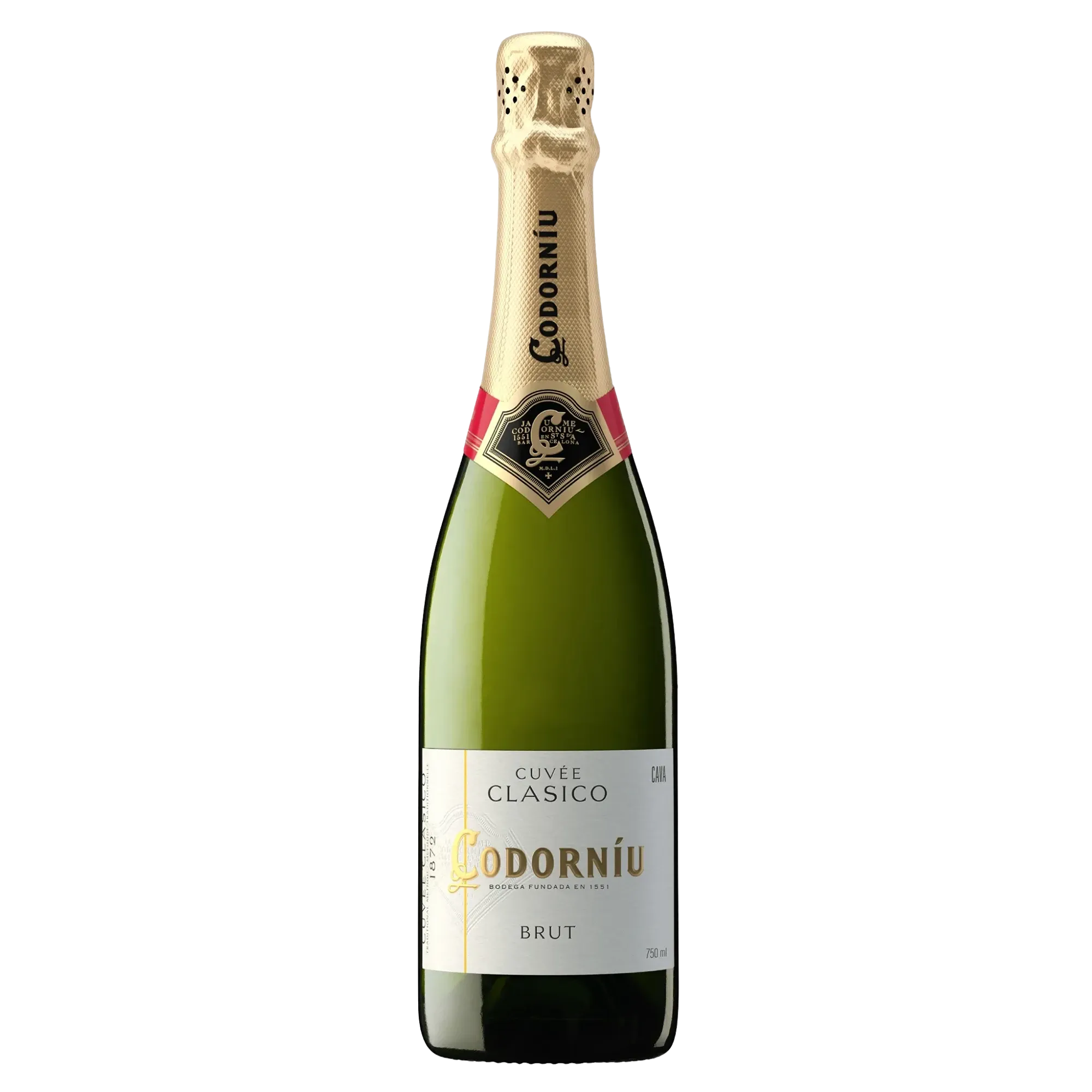 Espumante Cava Codorniu Clasico Brut 750 ml Espumante Cava Codorniu Clasico Brut 750 ml