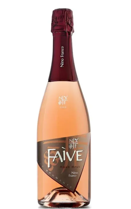 Espumante Faìve Rosé Brut 750 ml - Nino Franco Espumante Faìve Rosé Brut 750 ml - Nino Franco