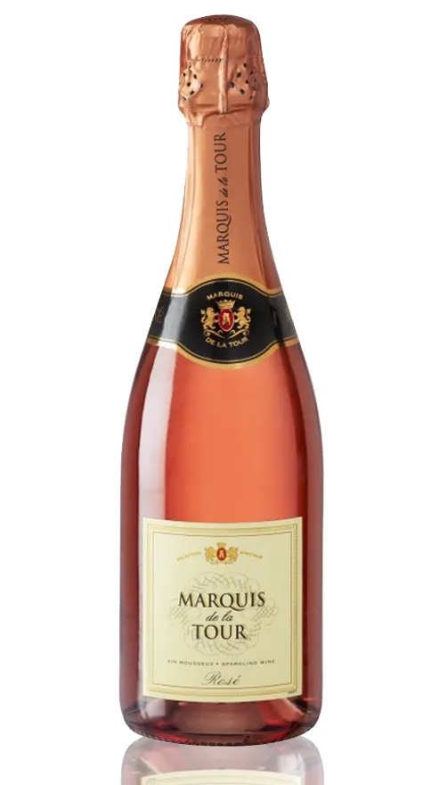 Espumante Marquis de la Tour Rosé 750 ml - França Espumante Marquis de la Tour Rosé 750 ml - França