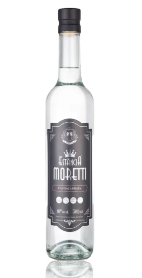 Cachaça Estância Moretti Prata 500 ml