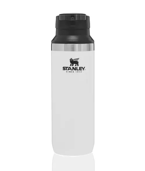 Garrafa Térmica Stanley Switchback Branco 473ml Garrafa Térmica Stanley Switchback Branco 473ml