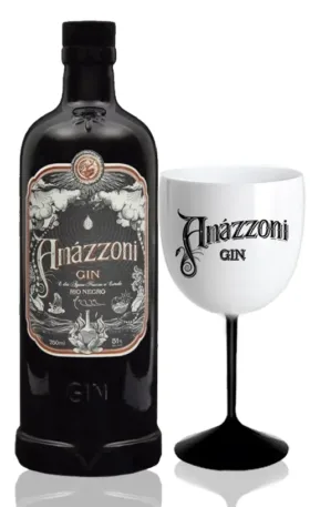 Gin Amázzoni Rio Negro 750 ml com Taça