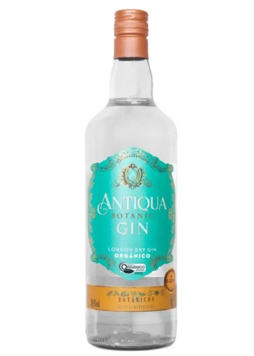 Gin Antiqua London Dry 1000 ml - Orgânico Gin Antiqua London Dry 1000 ml - Orgânico