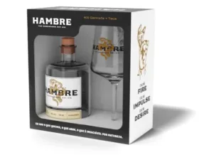 Kit Gin Hambre + Taça 750 ml