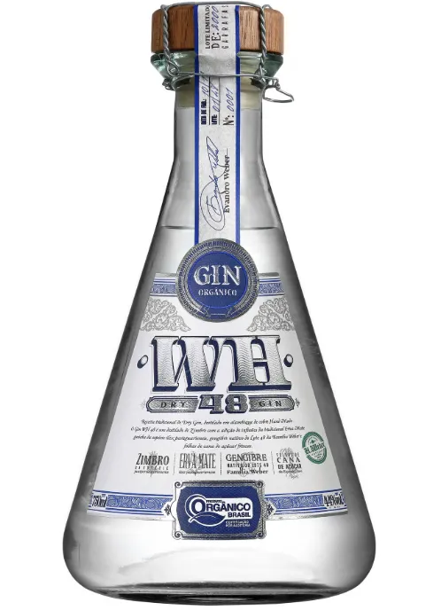 Gin Weber Haus 48 Dry 750 ml - Orgânico Gin Weber Haus 48 Dry 750 ml - Orgânico