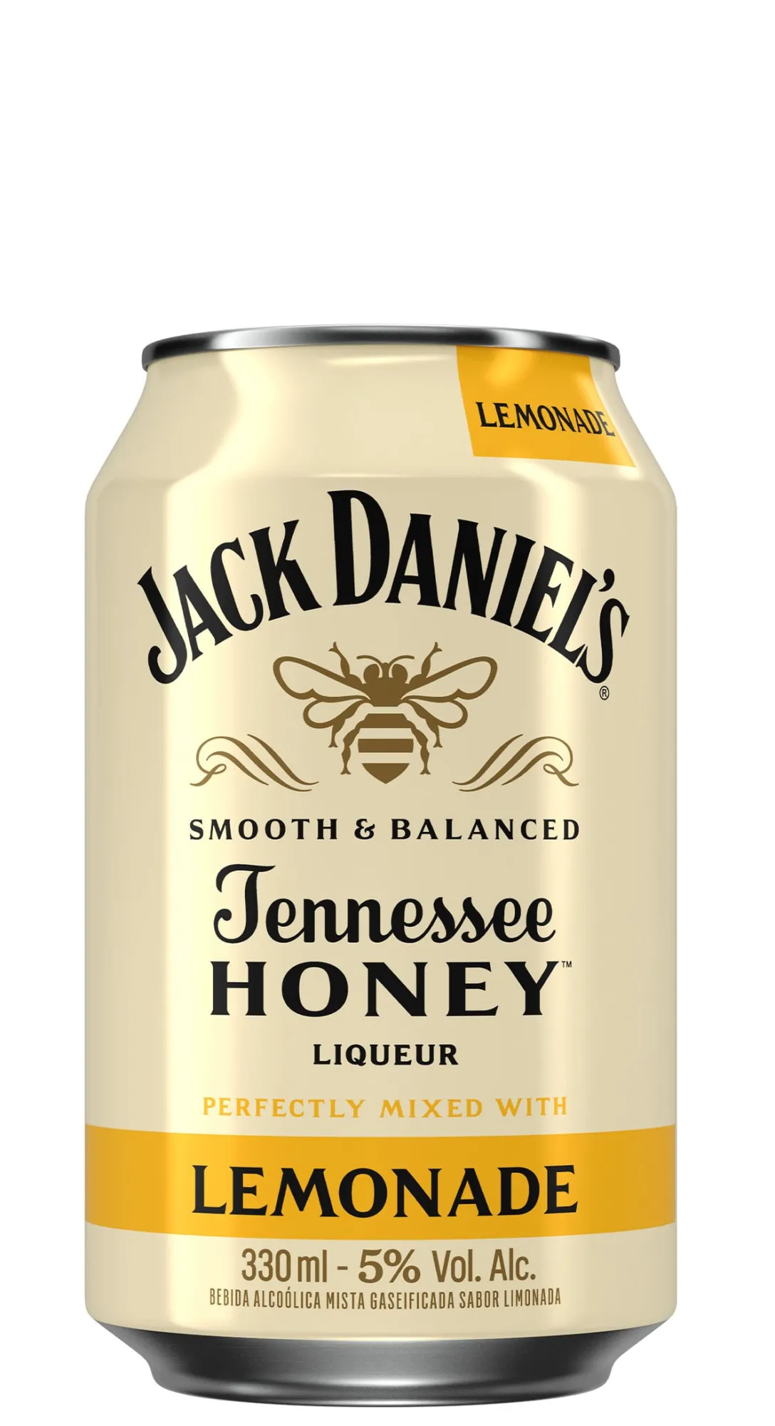 Jack Daniels Honey & Lemonade Lata 330 ml Jack Daniels Honey & Lemonade Lata 330 ml