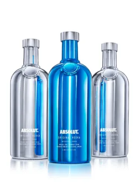 Kit 2 Absolut Electrik Azul e Prata