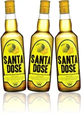 Kit 3 Cachaças Santa Dose 700 ml