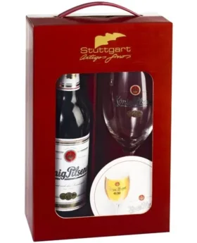 Kit Cerveja König Pilsener - 1 Garrafa 500ml e 1 Copo 0,25