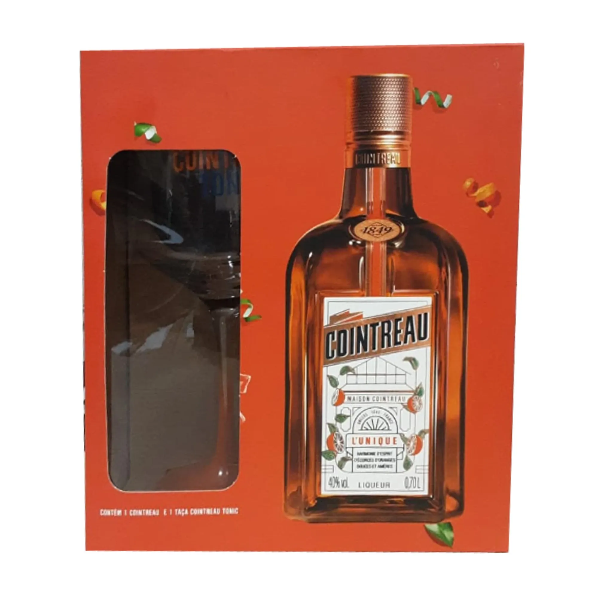 Kit Cointreau Taça 700 ml Kit Cointreau Taça 700 ml