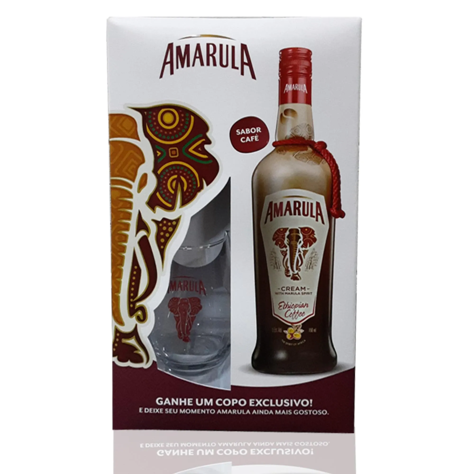 Kit Licor Amarula Coffee 750 Ml + 1 Copo Kit Licor Amarula Coffee 750 Ml + 1 Copo