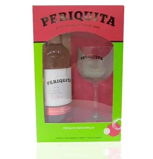 Kit Periquita Rose Receitas 750ml + 01 Taça Kit Periquita Rose Receitas 750ml + 01 Taça