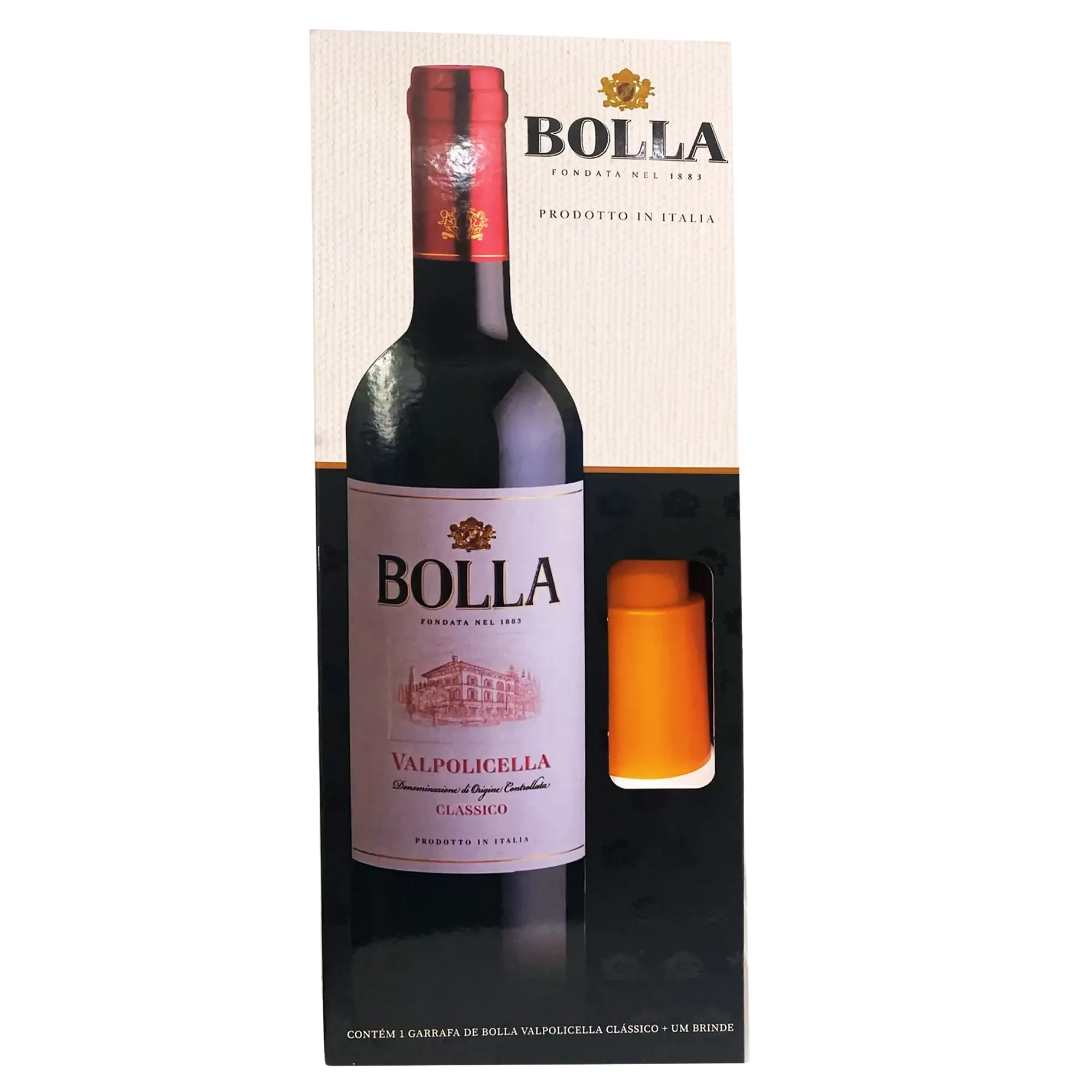 Kit Vinho Bolla Valpolicella+01 Rolha a Vacuo Kit Vinho Bolla Valpolicella+01 Rolha a Vacuo