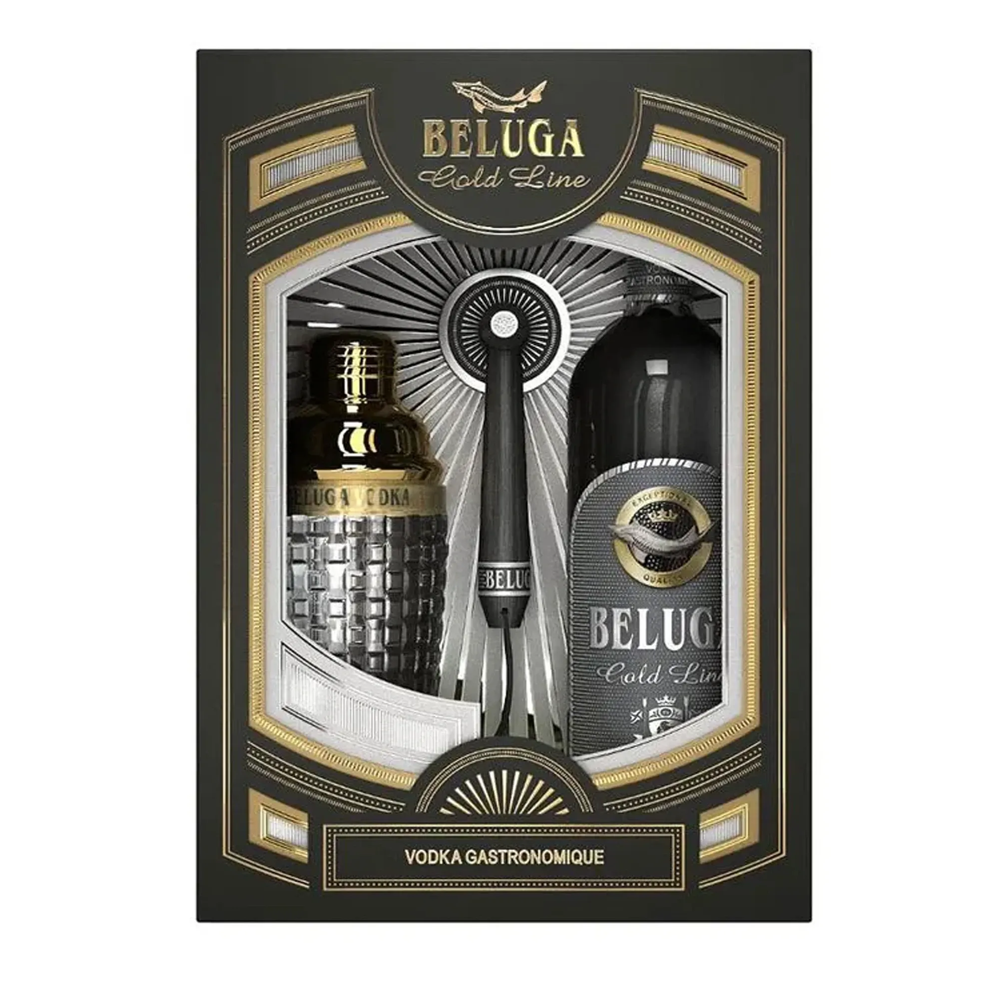 Kit Vodka Beluga E Coqueteleira 700ml Kit Vodka Beluga E Coqueteleira 700ml