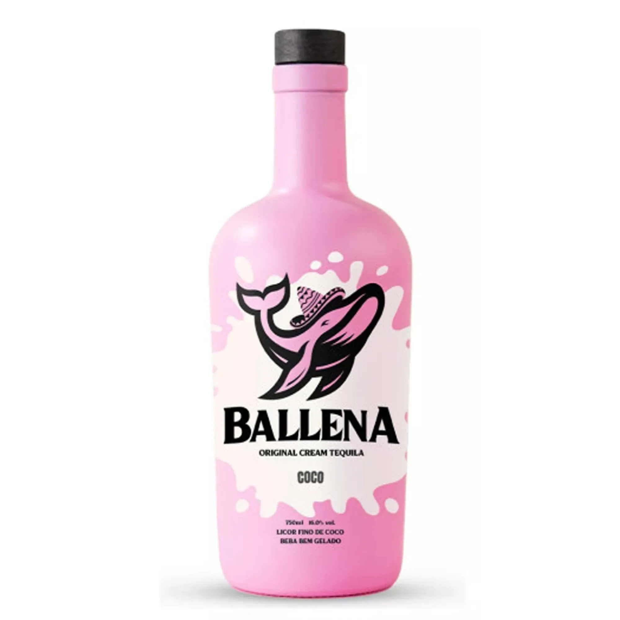 Licor Ballena De Coco Com Tequila 750ml Licor Ballena De Coco Com Tequila 750ml
