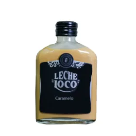 Licor De Doce De Leite Leche Loco Caramelo 180 ml