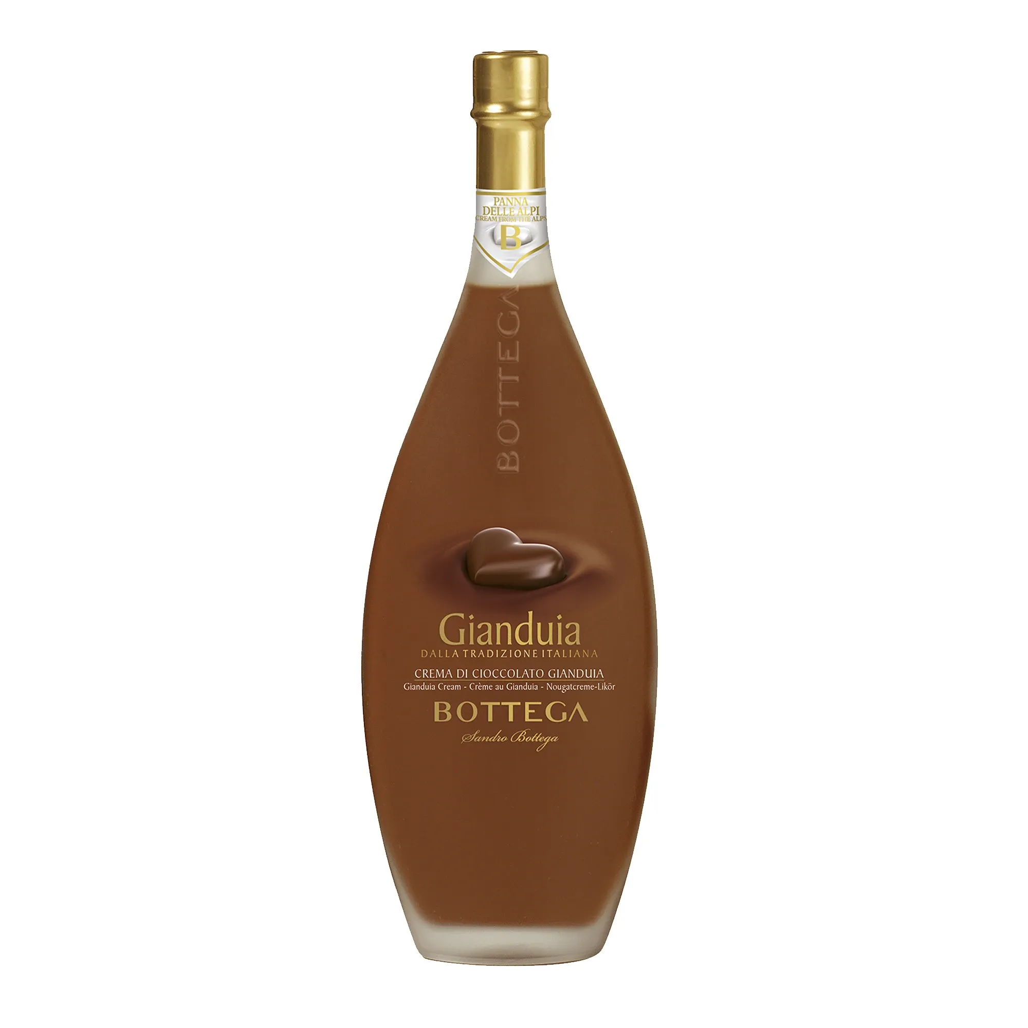 Licor Gianduia Chocolate Bottega 500 ml Licor Gianduia Chocolate Bottega 500 ml