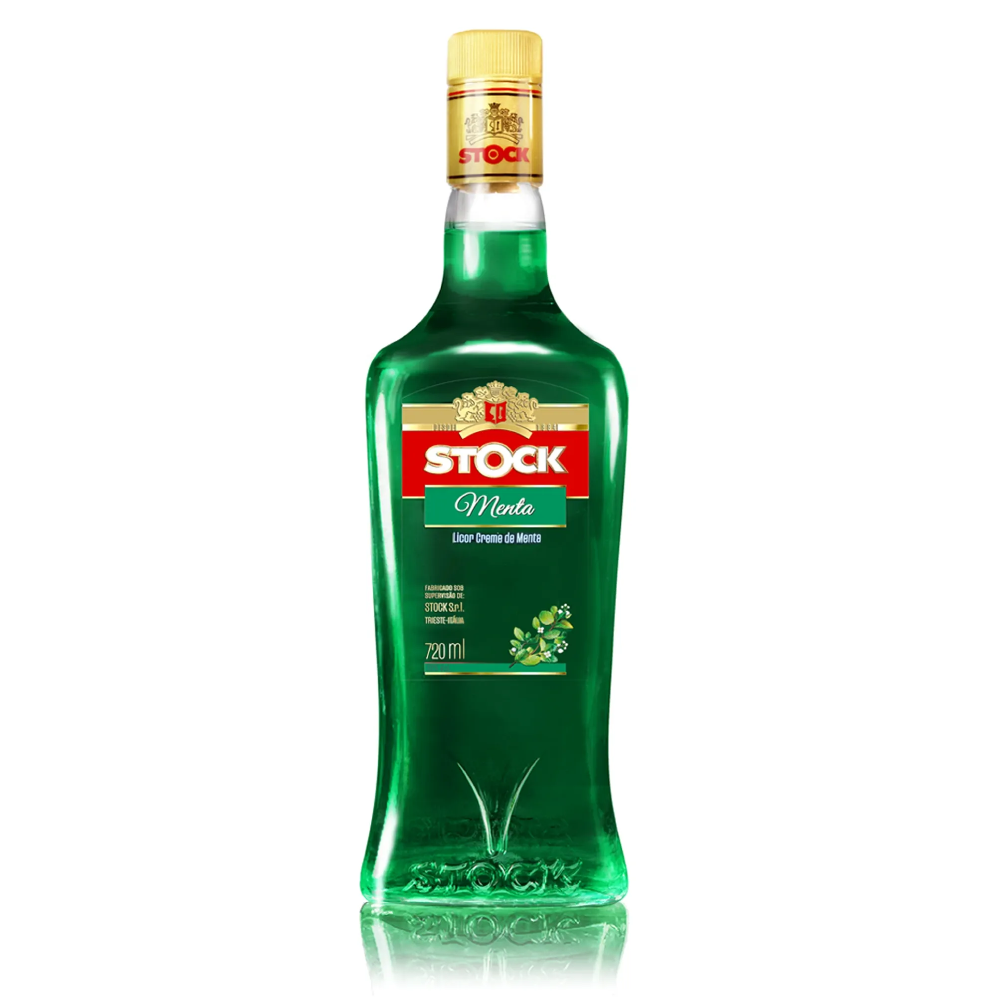 Licor Stock Creme De Menta 720 ml Licor Stock Creme De Menta 720 ml