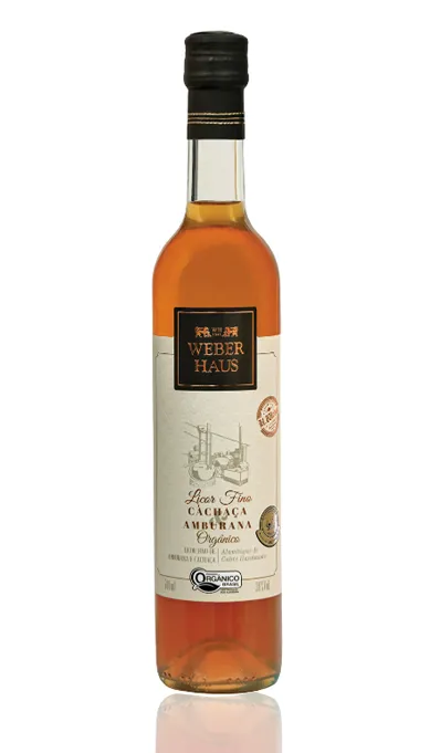 Licor Weber Haus de Cachaça com Amburana Orgânico 500ml Licor Weber Haus de Cachaça com Amburana Orgânico 500ml