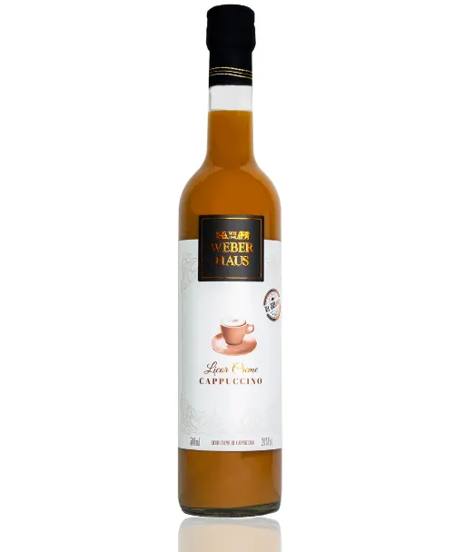 Licor Weber Haus de Cappuccino 500ml Licor Weber Haus de Cappuccino 500ml